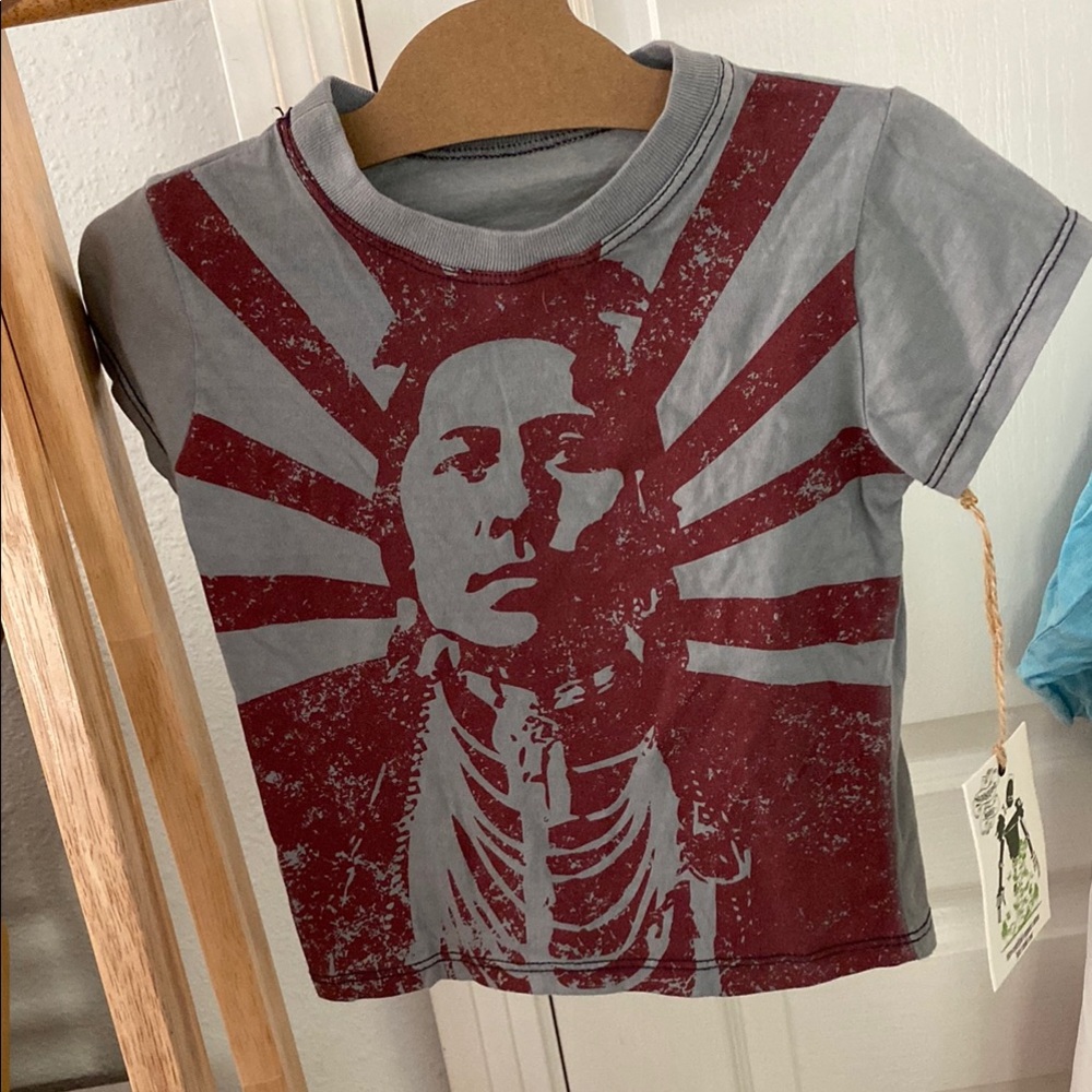 Native American outdoors organic cotton Kids T-Shirt